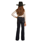 Rock & Roll Denim Girls Scallop Back Yoke Trouser