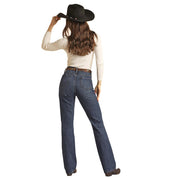 Womens Pocket Detail High Rise Boot