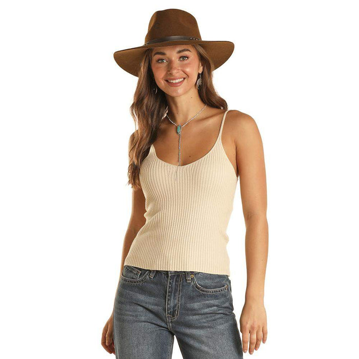 N Women's Bone Knit Cami-Tank