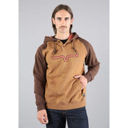 Kimes Ranch Mens Blaze Two Brown Hoodie