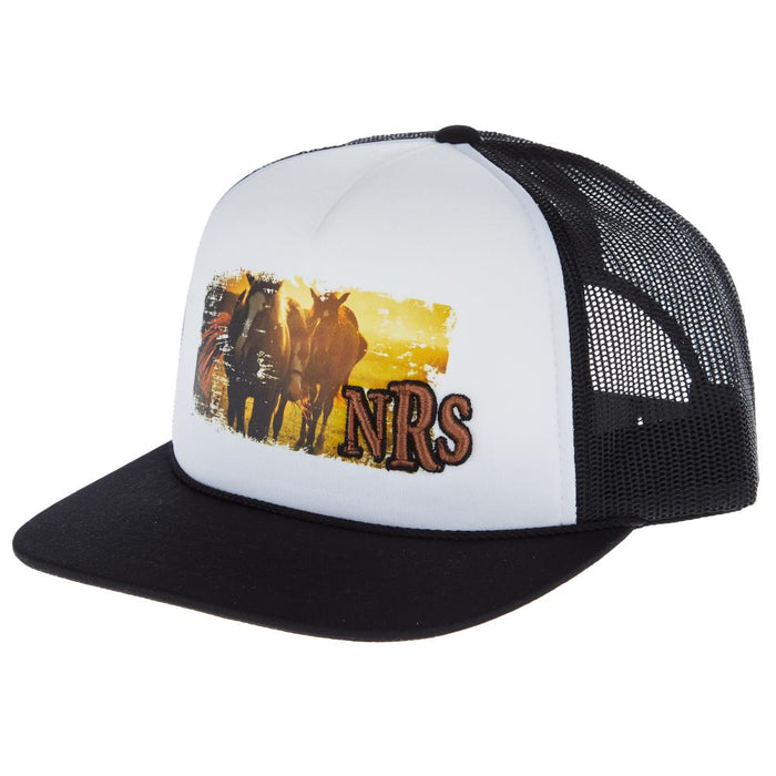 Horse Print Foam Cap