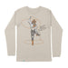 Men's Boot Sotin Tan Long Sleeve T-shirt