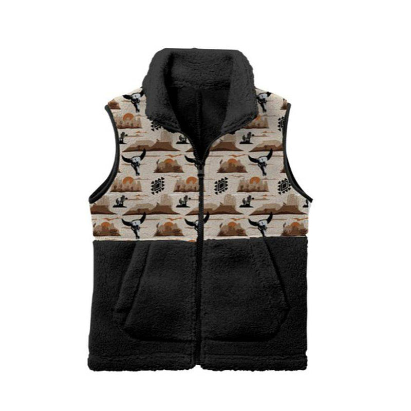 Shea Baby Boys Desert Fleece Vest