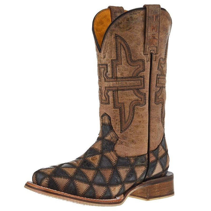 Tin Haul Footwear Youth Triangulum with Retro Sole Cowboy Boot