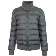 Ladies Green Quilted Track Jacket