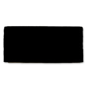 1314A 8 San Juan Solid Black 34x30 New Zealand Wool Saddle Blanket