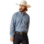 Ariat Mens 360 Airflow Blue Shirt