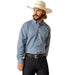 Ariat Mens 360 Airflow Blue Shirt