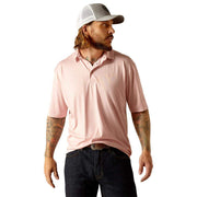 Ariat Mens Charger 2.0 Pink Daisy Polo