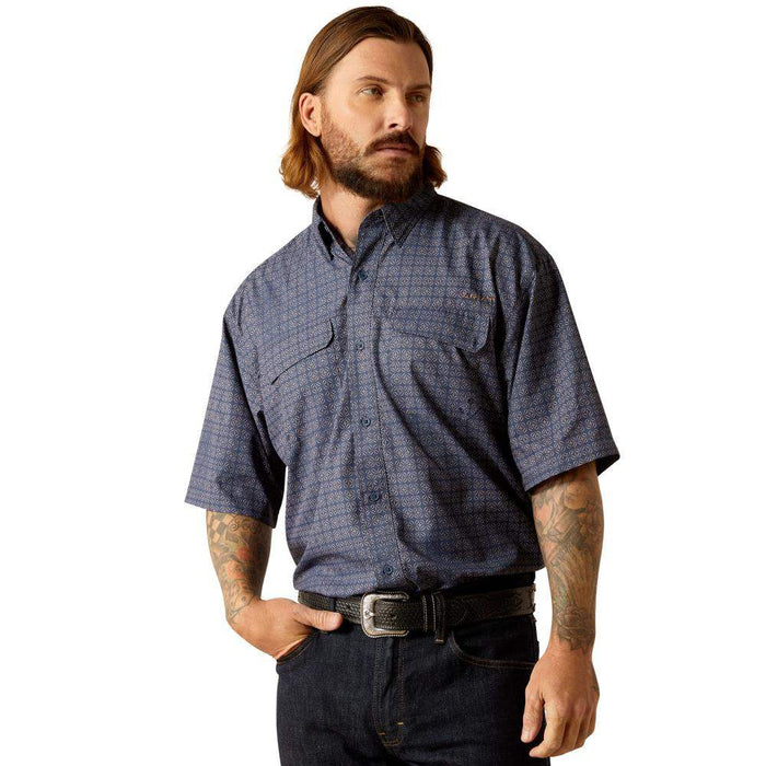 Ariat Mens Outbound Venttek Indigo Shirt