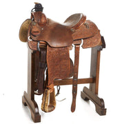 NRS Used 14.5in Custom Elite Saddlery Team Roper