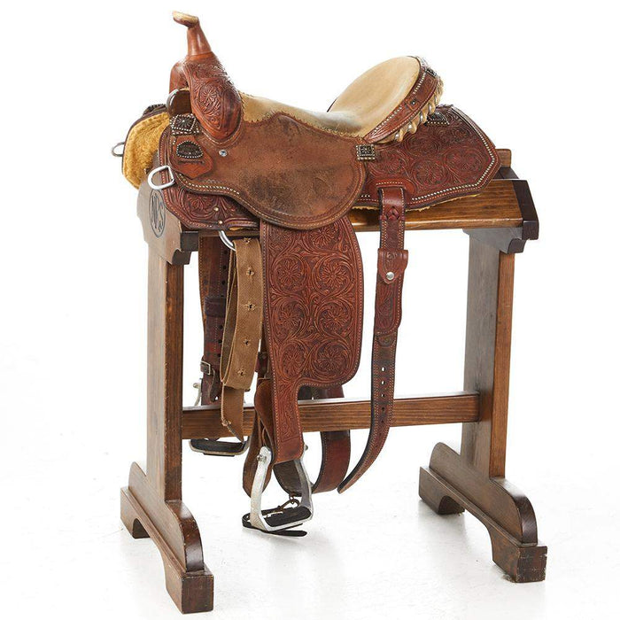 NRS Used 15in Brandie Halls Barrel Saddle