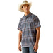 Ariat Mens Fitted VentTek Grey Shirt