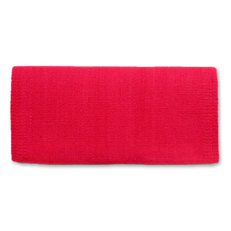 San Juan 34X30 Fandango Pink New Zealand Wool Saddle Blanket