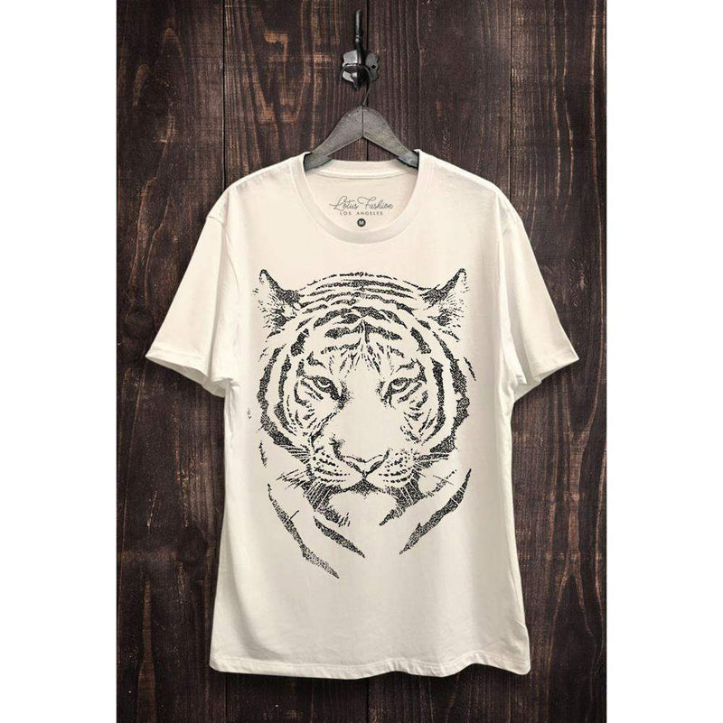 Lotus Fashion Tiger Face Tee