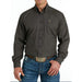 Cinch Men's Satin Print Button Down