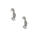 NRS Sterling Silver Small Twist Hoop Earring
