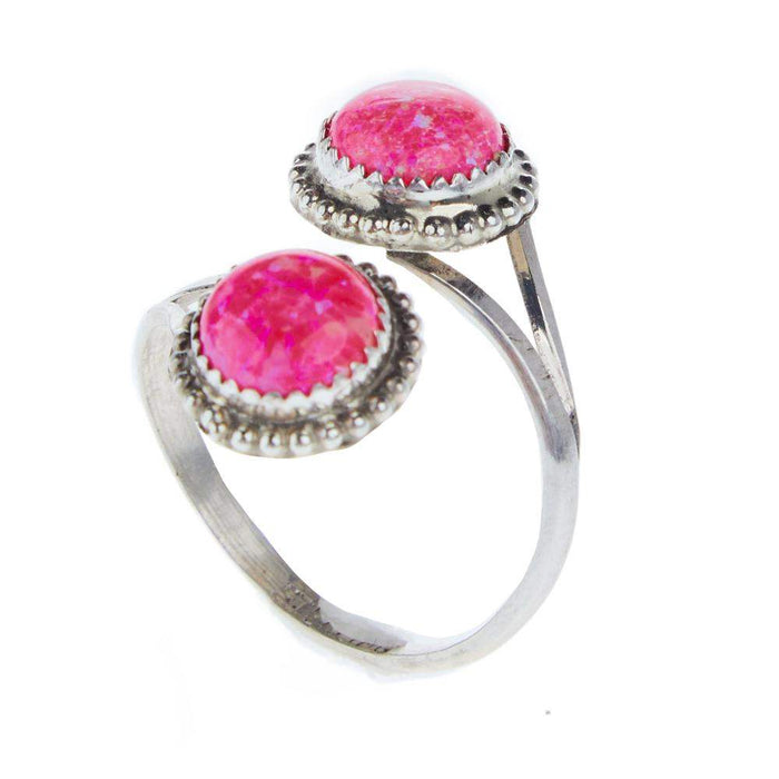 NRS Pink Opal Open Ring