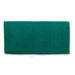 1314C-32 San Juan Solid Teal 38x34 New Zealand Wool Saddle Blanket
