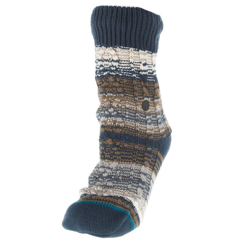 Unisex Smokey Mountain House Slipper Sock