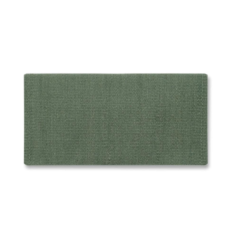 1314C-38 San Juan Solid Sage 38x34 New Zealand Wool Saddle Blanket