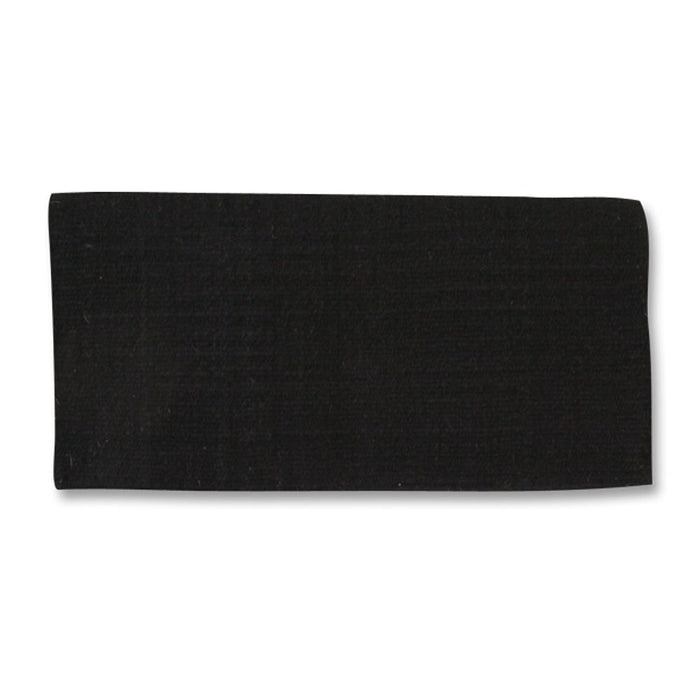 San Juan 24x24 Black New Zealand Wool Pony Saddle Blanket