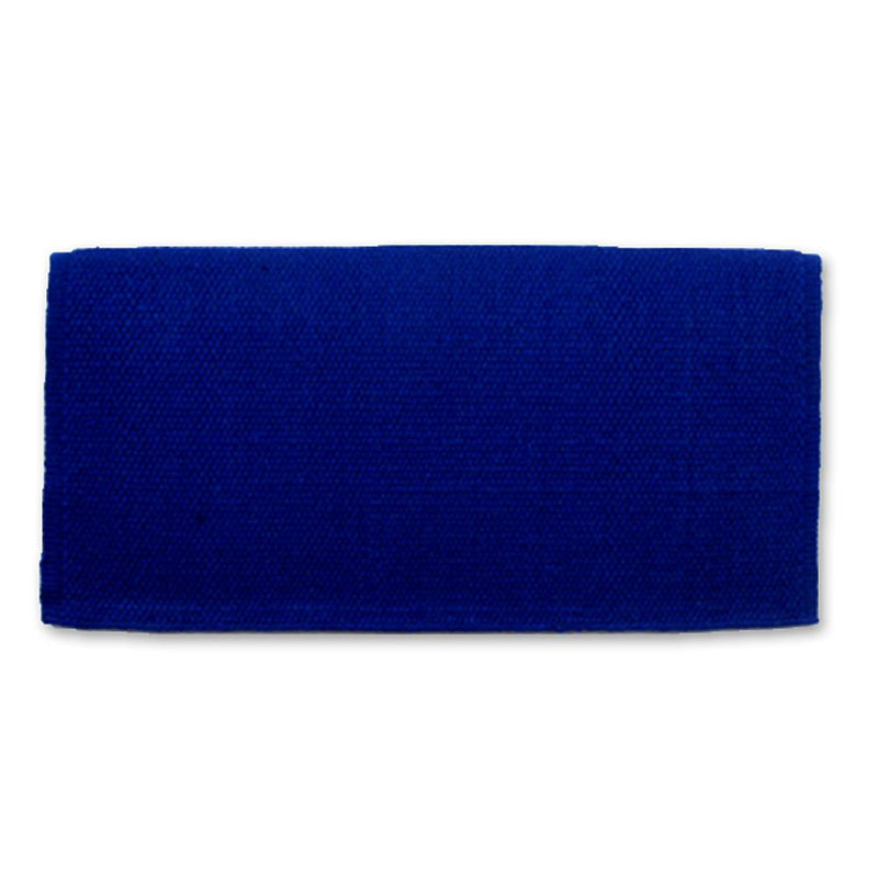 1314P-31 San Juan 24x24 Royal Blue New Zealand Wool Pony Saddle Blanket