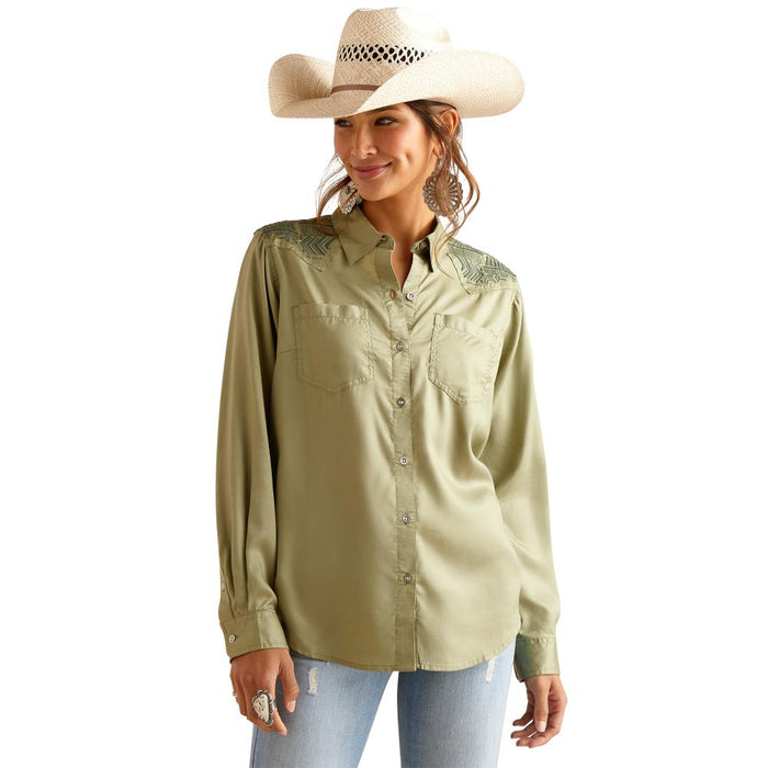Women's Erika Sage Button Down Shirt