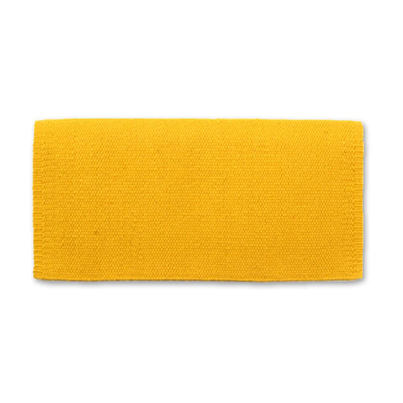 San Juan 24x24 Buttercup Yellow New Zealand Wool Pony Saddle Blanket