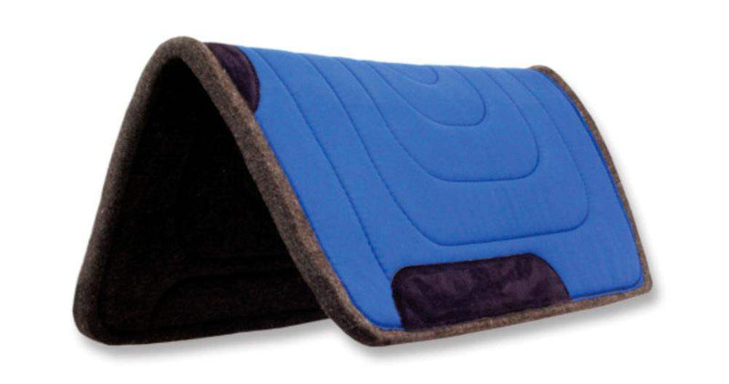 Royal Blue 32x32 Ranch Working Felt Saddle Pad