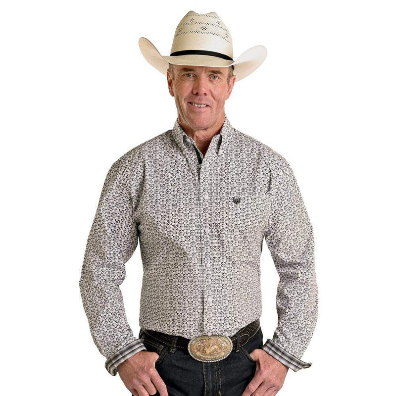 Mens Geo Star Print Shirt
