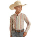 Boys Stripe Button Shirt