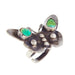 Horse Money Turquoise Butterfly Ring