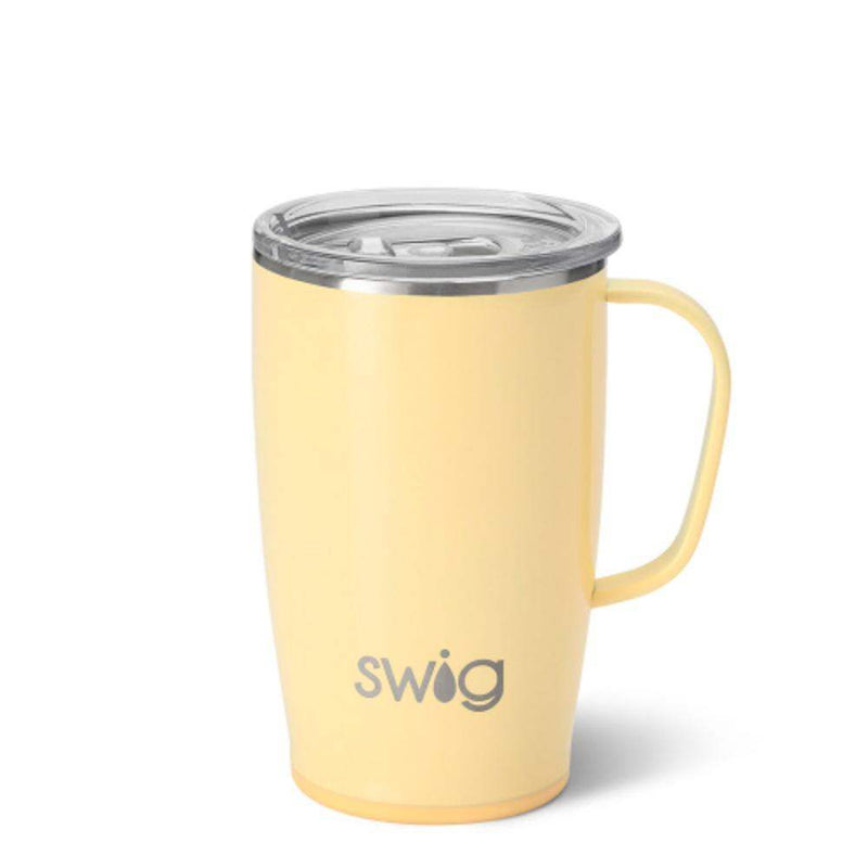 Swig Shimmer Buttercup 18 oz. Travel Mug
