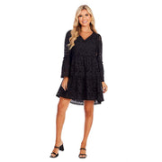 Mud Pie Women's Meredith Black Eyelet Dress