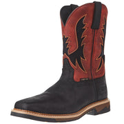 Mens Stampede Bolt Coal Black 11 In Top Nano Comp Square Toe Work Boot
