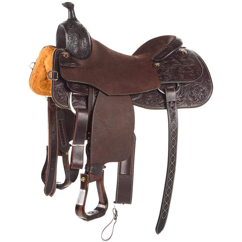 Chocolate 1/2 Breed Desert Flower Performance Saddle