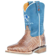 Little Kids Maze Bull Rider Sole Blue 8 In Top Boot