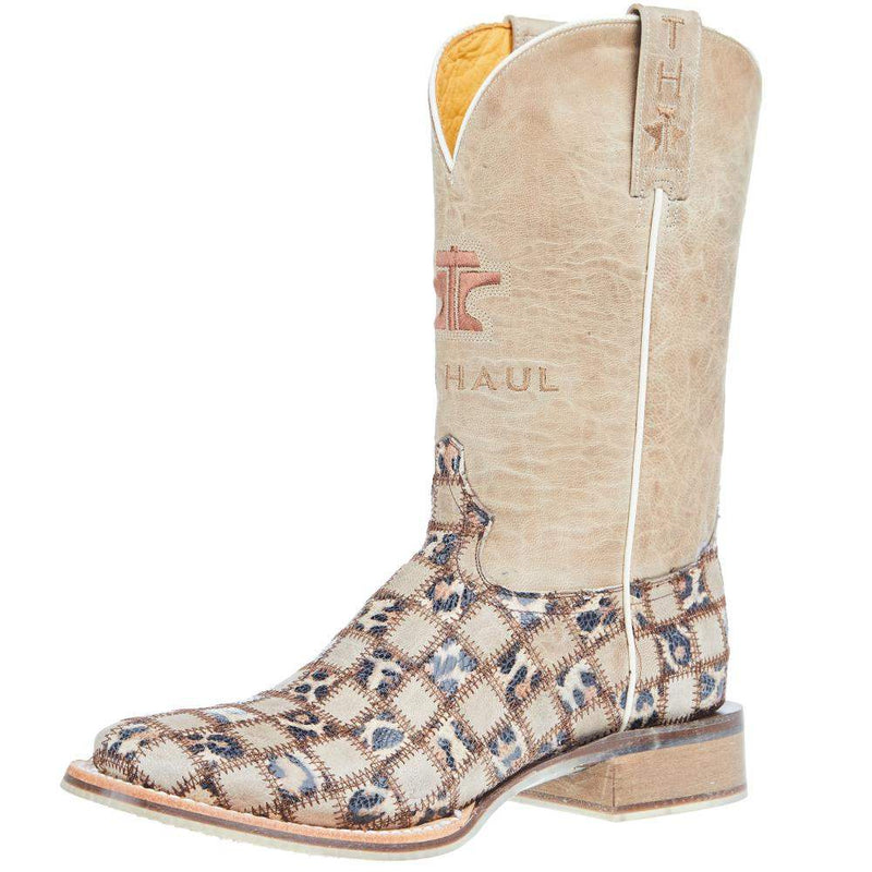 Women's Cheetah Chick 13 In Top Cheetah Sole Cowgirl Boot