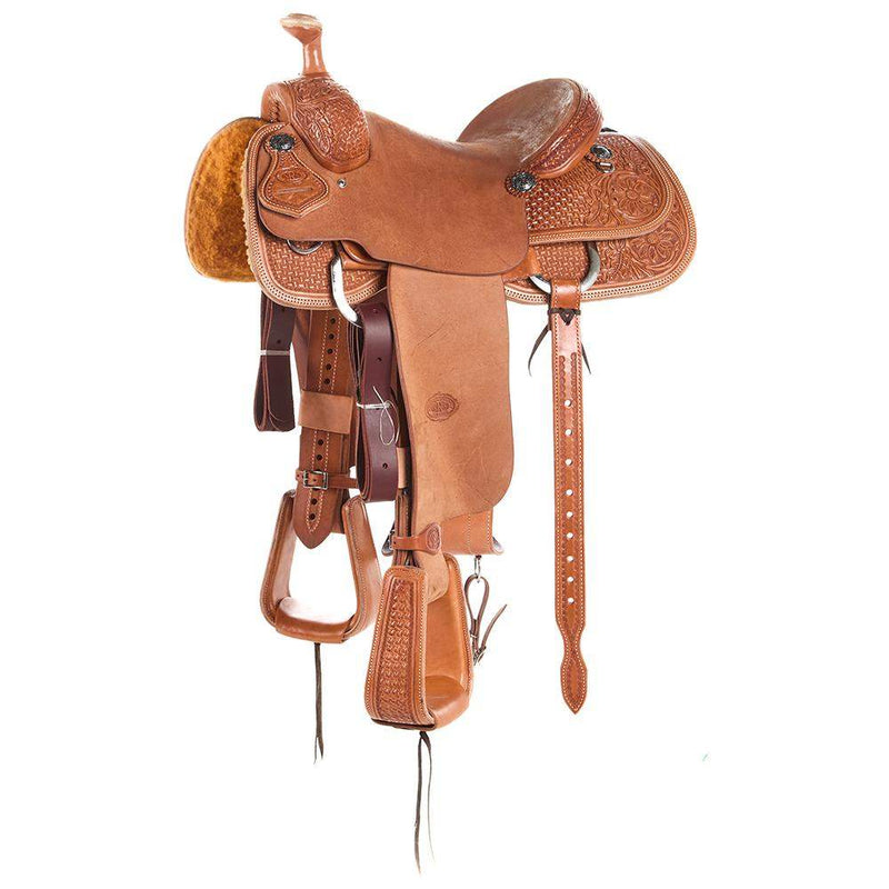 Nrs Competitors Natural Combo Tooled Pro Series Team Roper