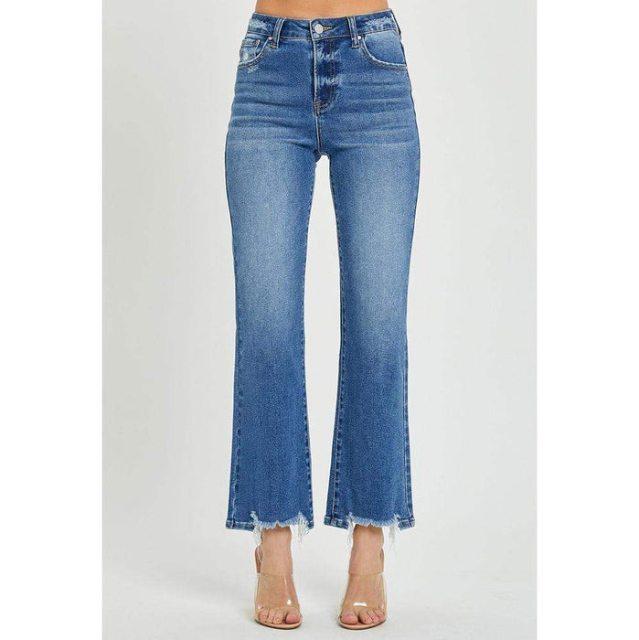 Risen Jeans Women's Dark High Rise Relaxed Jeans