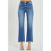 Risen Jeans Women's Dark High Rise Relaxed Jeans