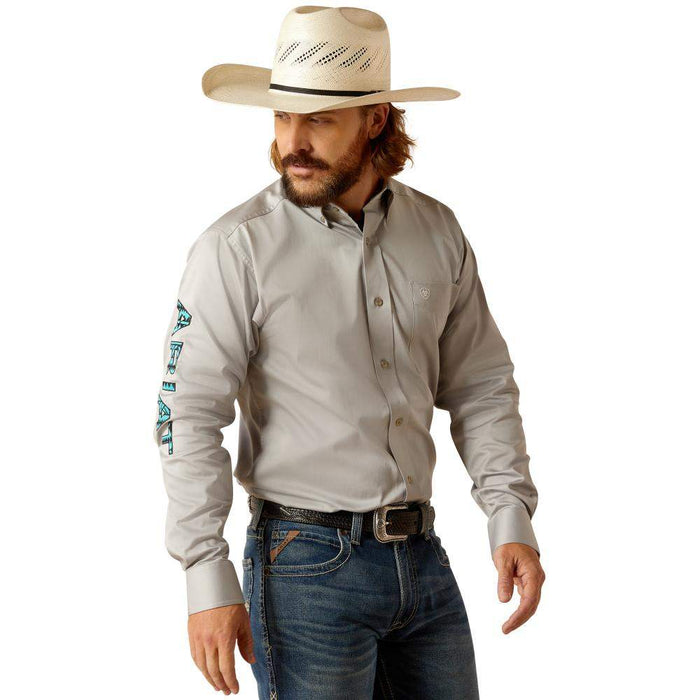 Ariat Men's Team Logo Twill Fitted Shirt