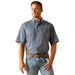 Ariat Men's VentTek Newsboy Blue Shirt
