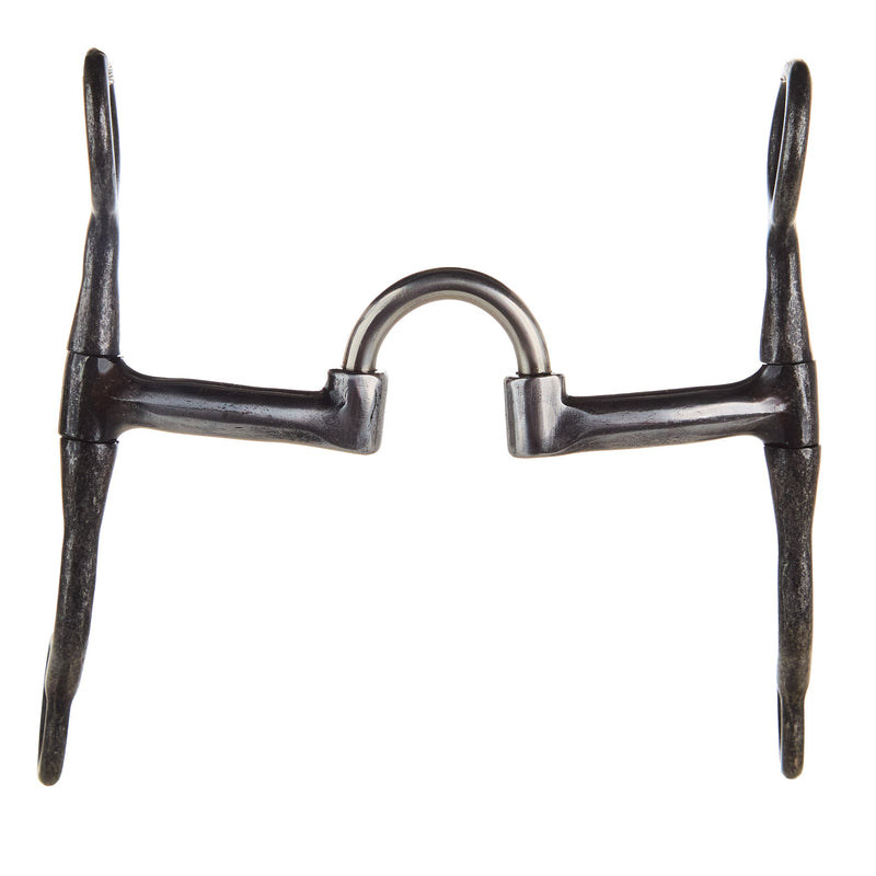 NRS Aged Steel Low Port Correctional Shank Bit