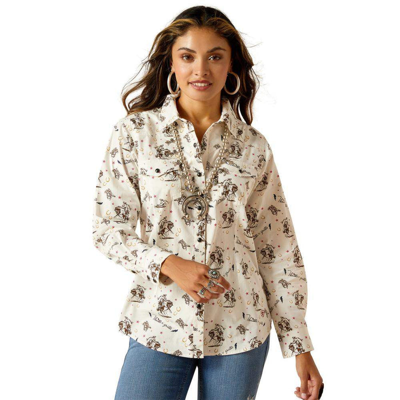 Ariat Women's Thrills N Spills Long Sleeve Shirt