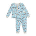 Mud Pie Boy's Blue Cow PJ Set