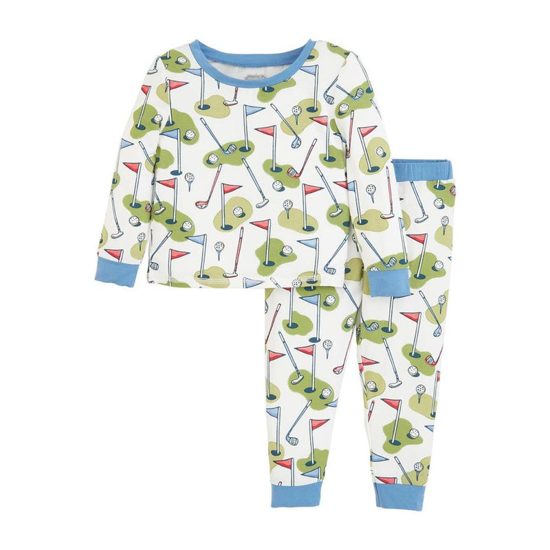 Boy's Blue Golf PJ set