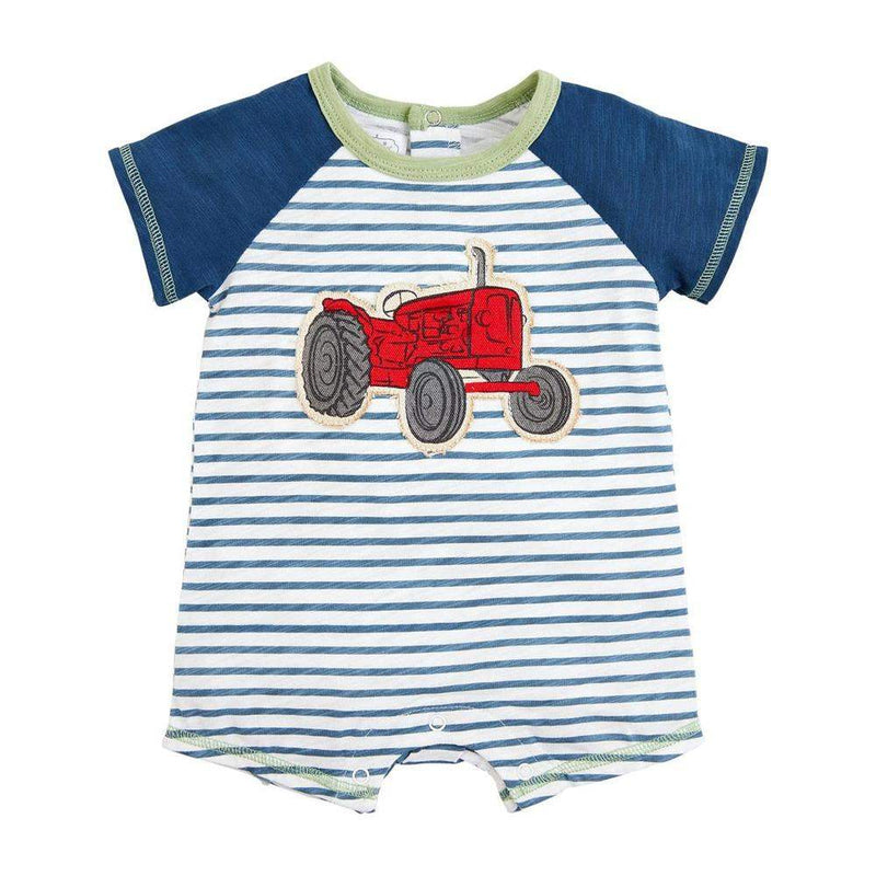 Mud Pie Boy's Tractor Shortall