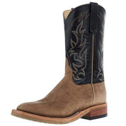 Anderson Bean Men`s AB Sand Angry Elk Navy Glove Top Round Toe